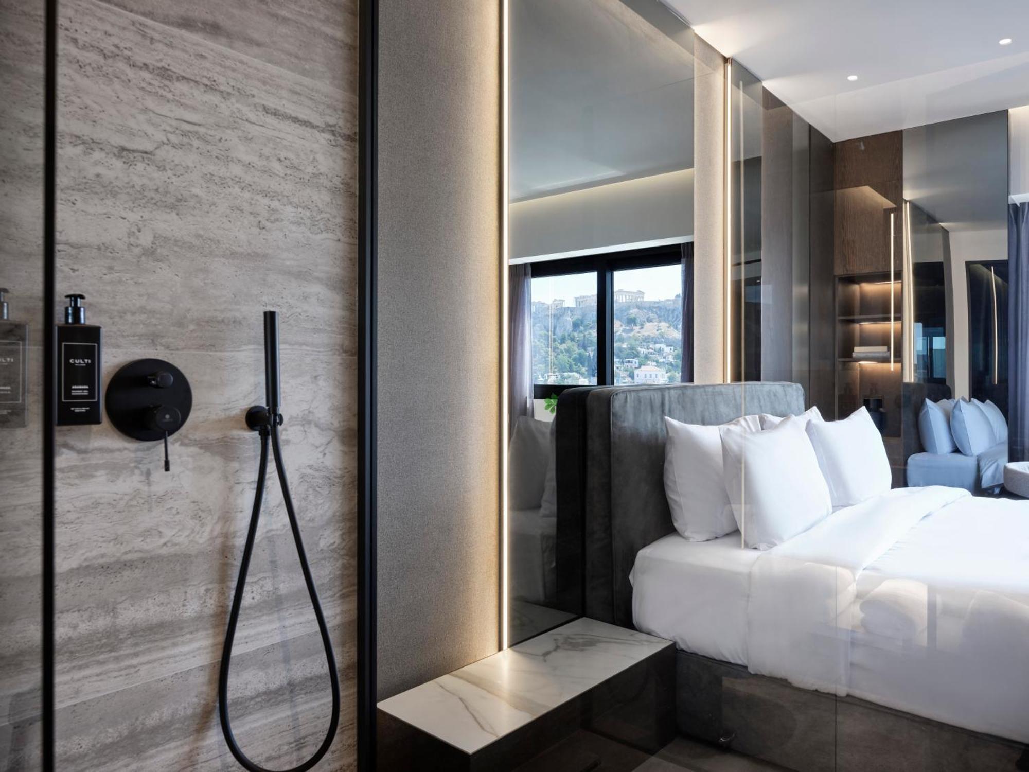Nur Edge Aparthotel - Acropolis Skyline Athén Kültér fotó