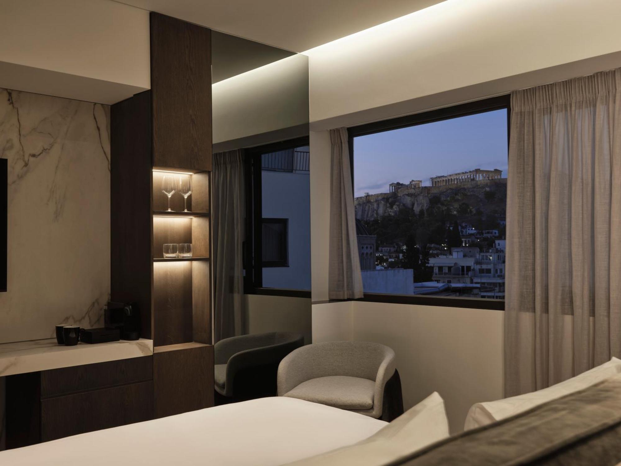 Nur Edge Aparthotel - Acropolis Skyline Athén Kültér fotó
