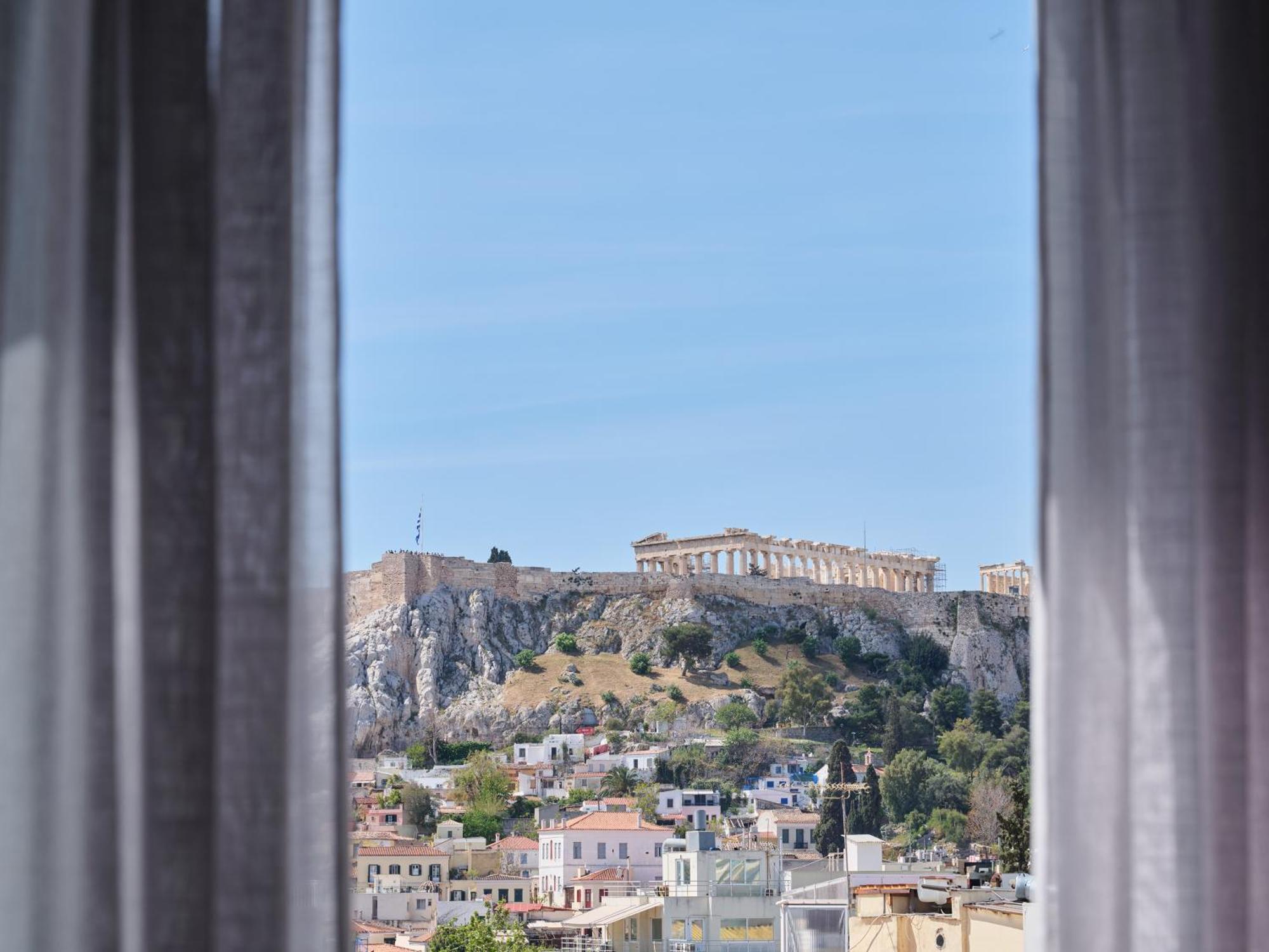 Nur Edge Aparthotel - Acropolis Skyline Athén Kültér fotó